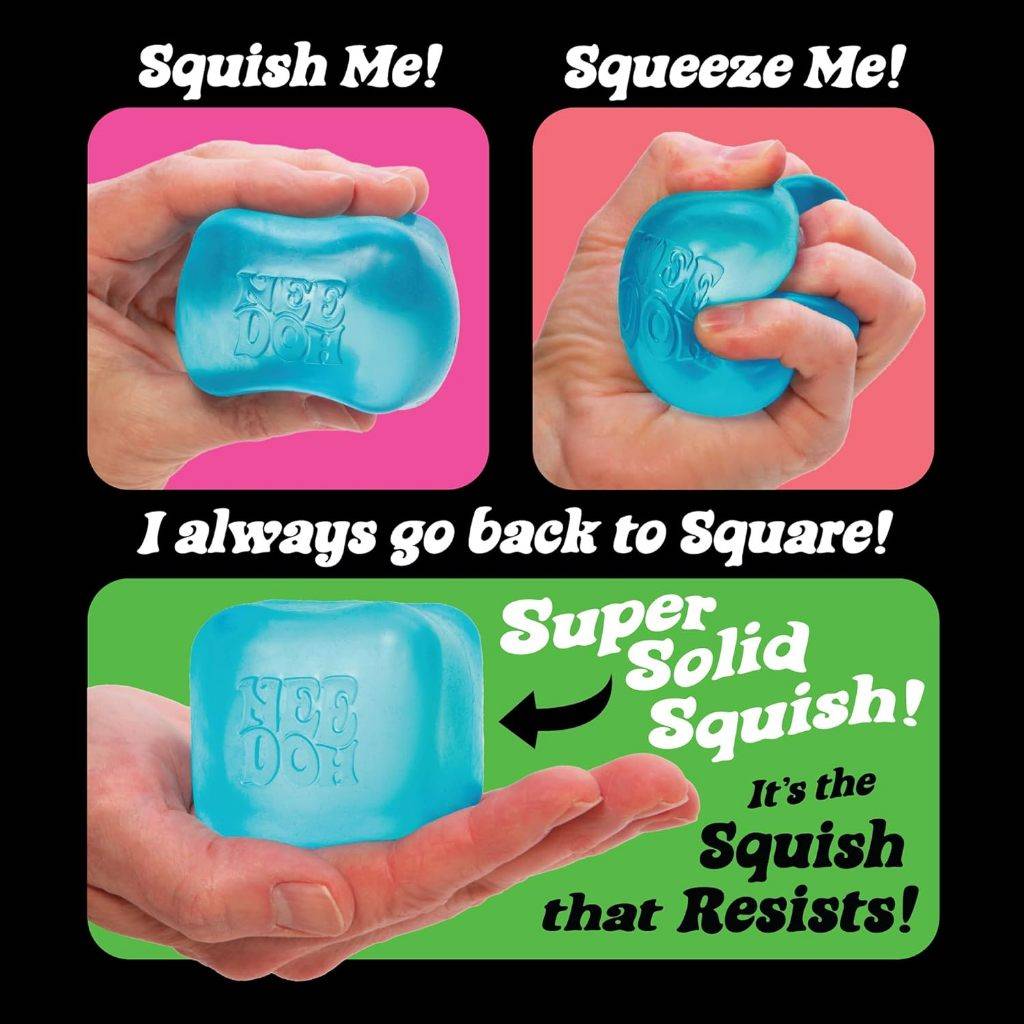 NeeDoh | NICE Cube | Super Squeeze!